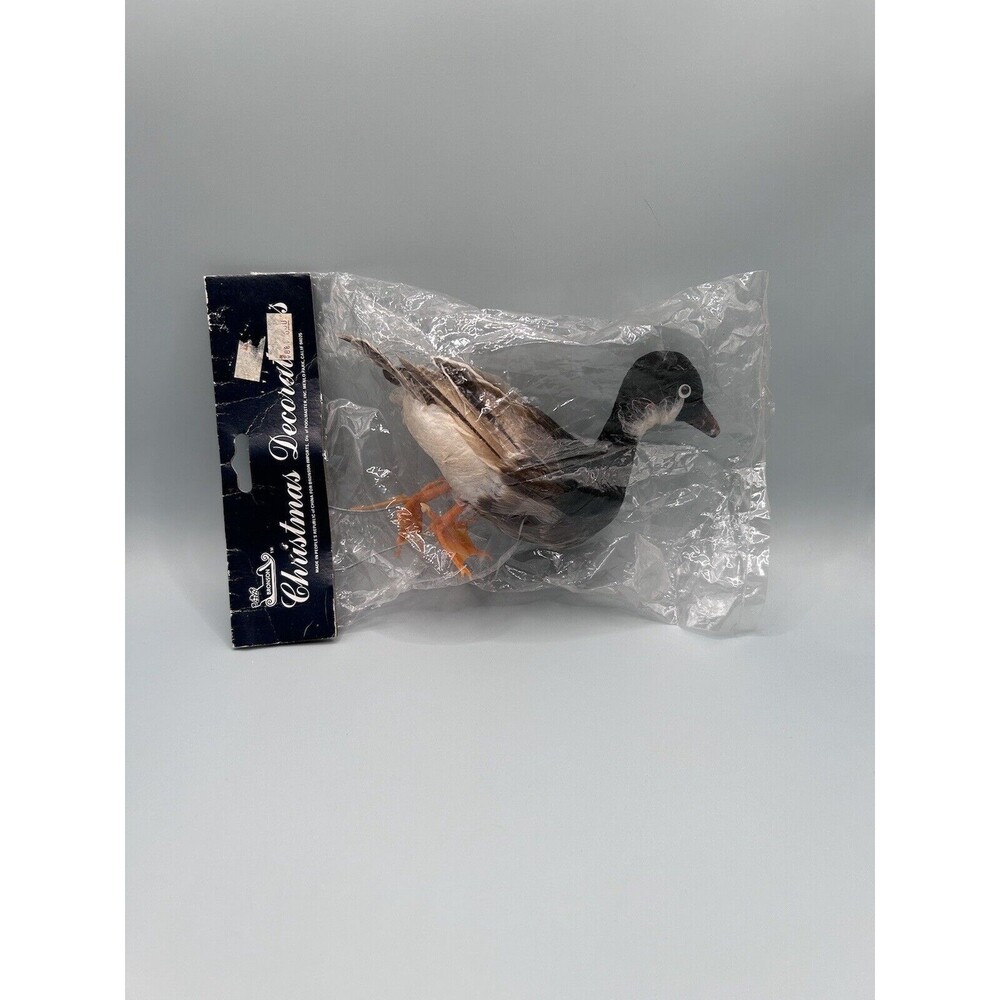 Christmas Decoration Duck Prop Vintage Bronson New In Package